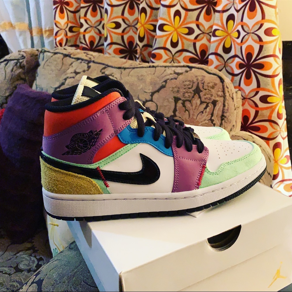 Jordan 1 multi colour